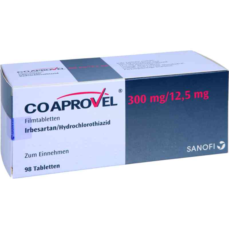 CoAprovel 300mg/12,5mg 98 stk von Sanofi-Aventis Deutschland GmbH PZN 02766781