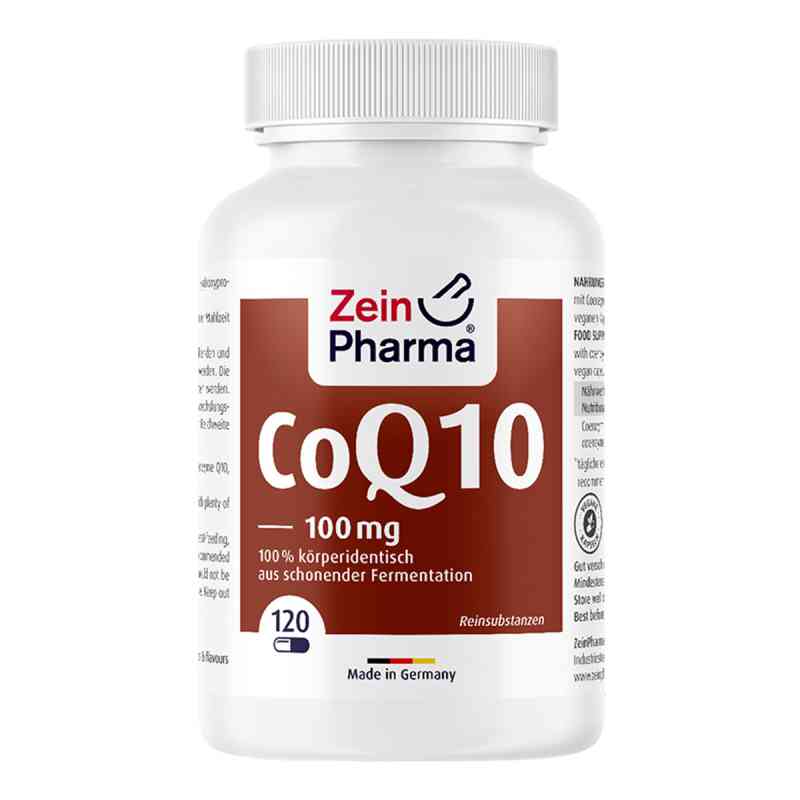 Coenzym Q10 100 mg Kapseln 120 stk von ZeinPharma Germany GmbH PZN 06918408