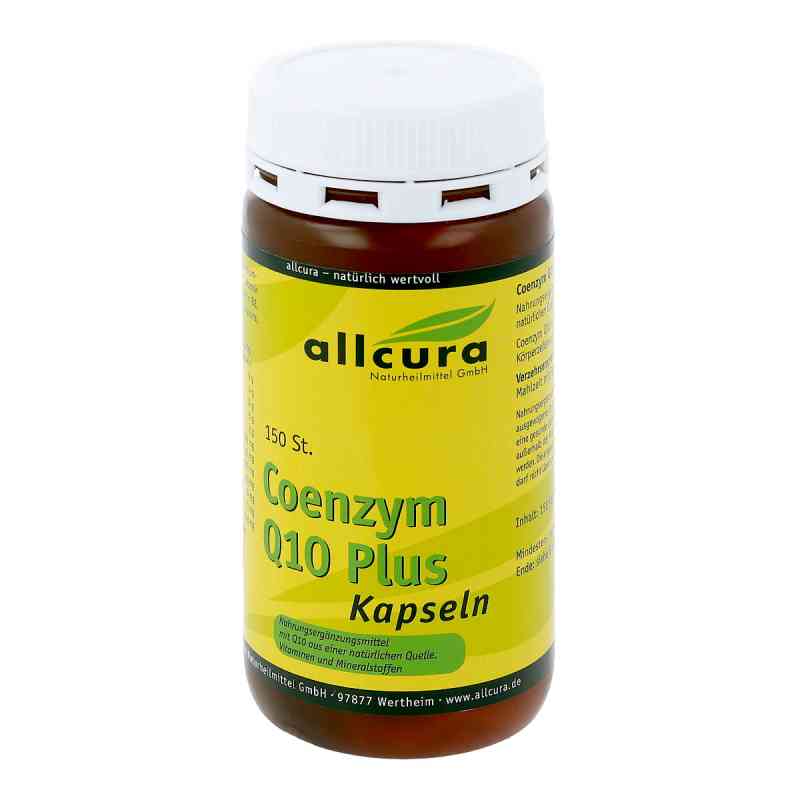 Coenzym Q10 plus Kapseln 150 stk von allcura Naturheilmittel GmbH PZN 01246157
