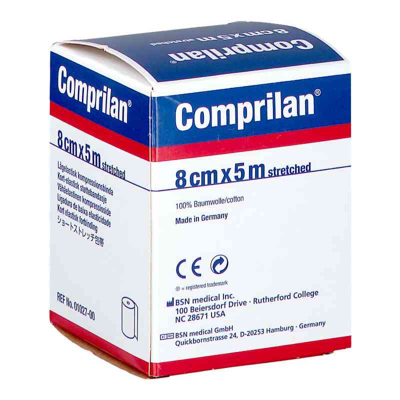 Comprilan elastische Binde 8 cmx5 m 1 stk von ToRa Pharma GmbH PZN 15886966
