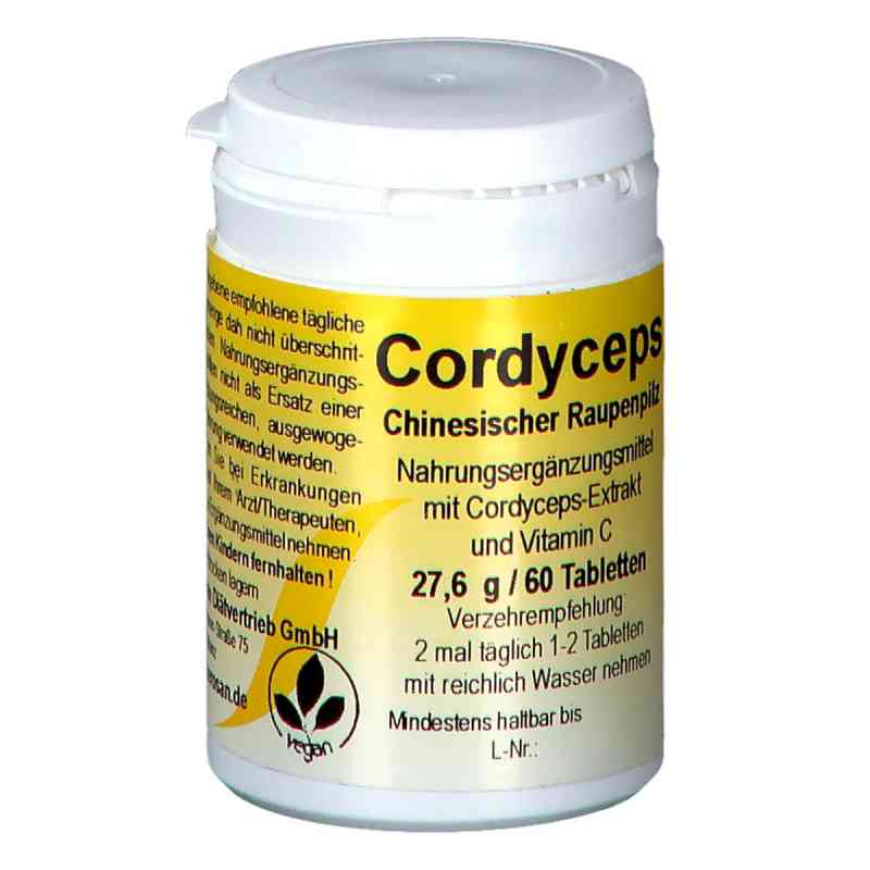 Cordyceps Chinesischer Raupenpilz Tabletten 60 stk von merosan Diätvertrieb GmbH PZN 10628627