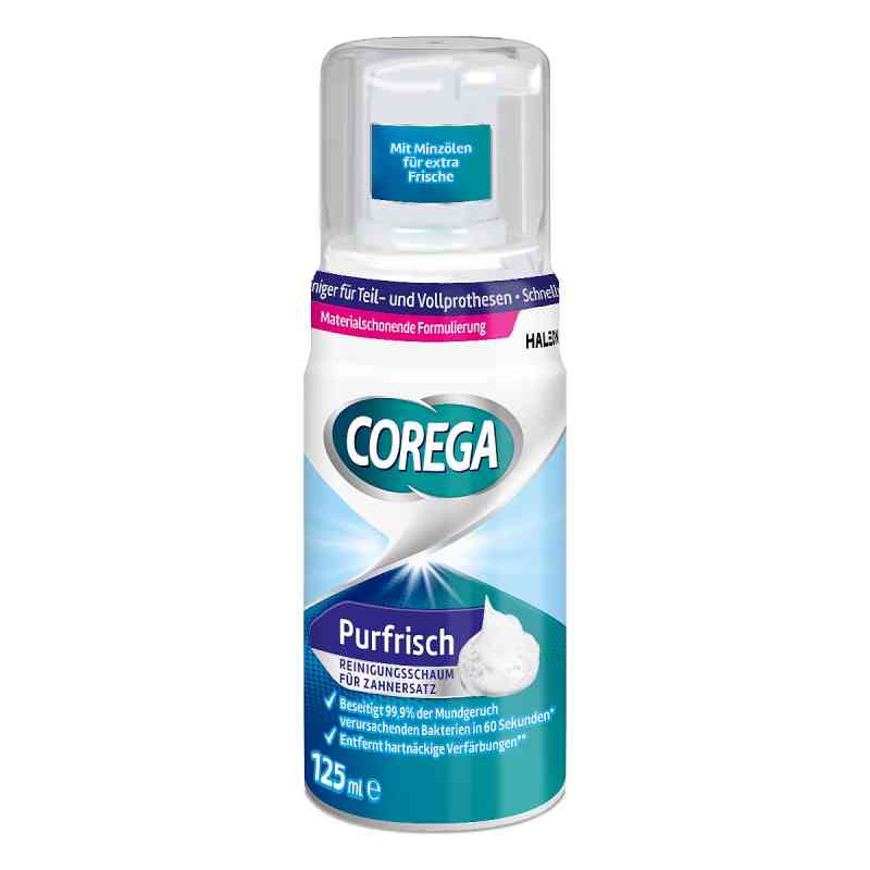 Corega Purfrisch Schaum 125 ml von Haleon Germany GmbH PZN 03540547