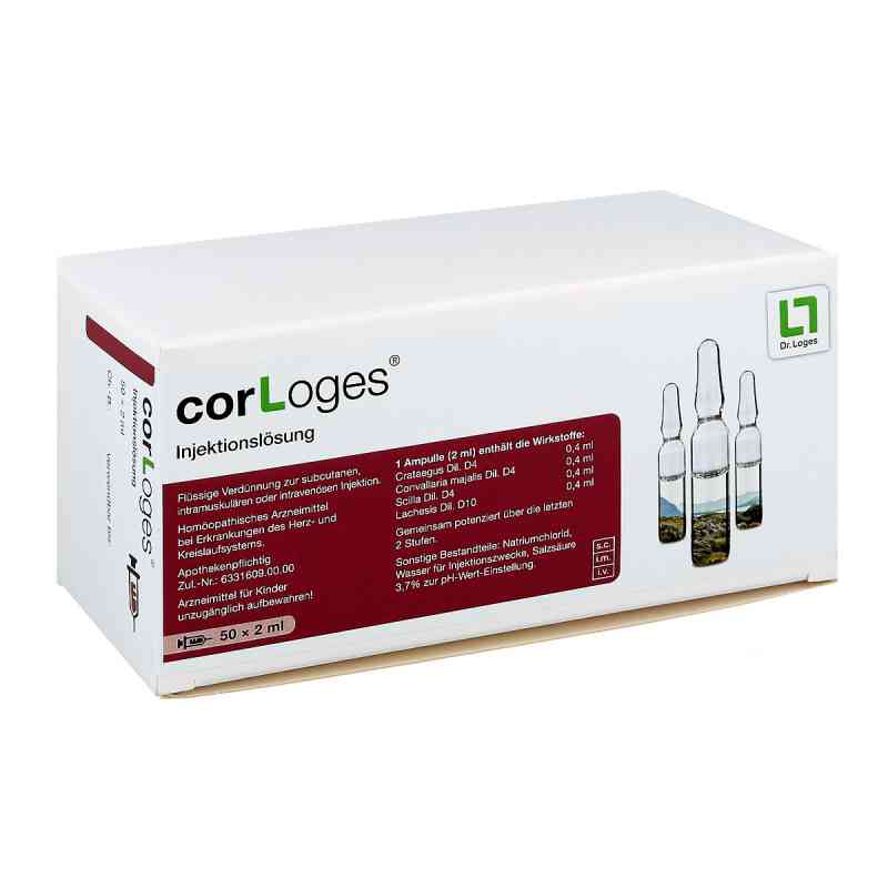 Corloges Injektionslösung Ampullen 50X2 ml von Dr. Loges + Co. GmbH PZN 02860669