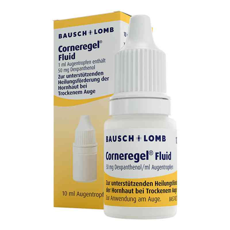Corneregel Fluid unterstützt die Wundheilung am Auge 10 ml von Dr. Gerhard Mann PZN 06343617