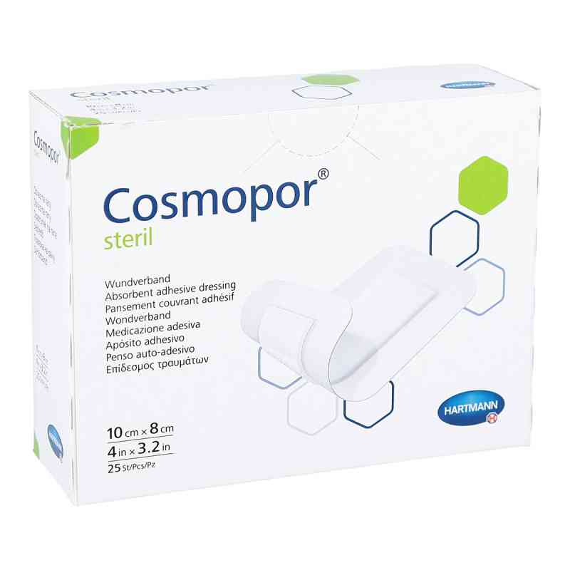 Cosmopor steril 8x10 cm 25 stk von PAUL HARTMANN AG PZN 04302034