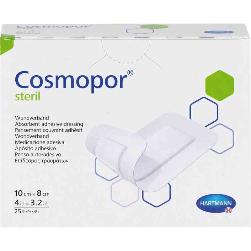 Cosmopor steril 8x10 cm 25 stk von B2B Medical GmbH PZN 12476067