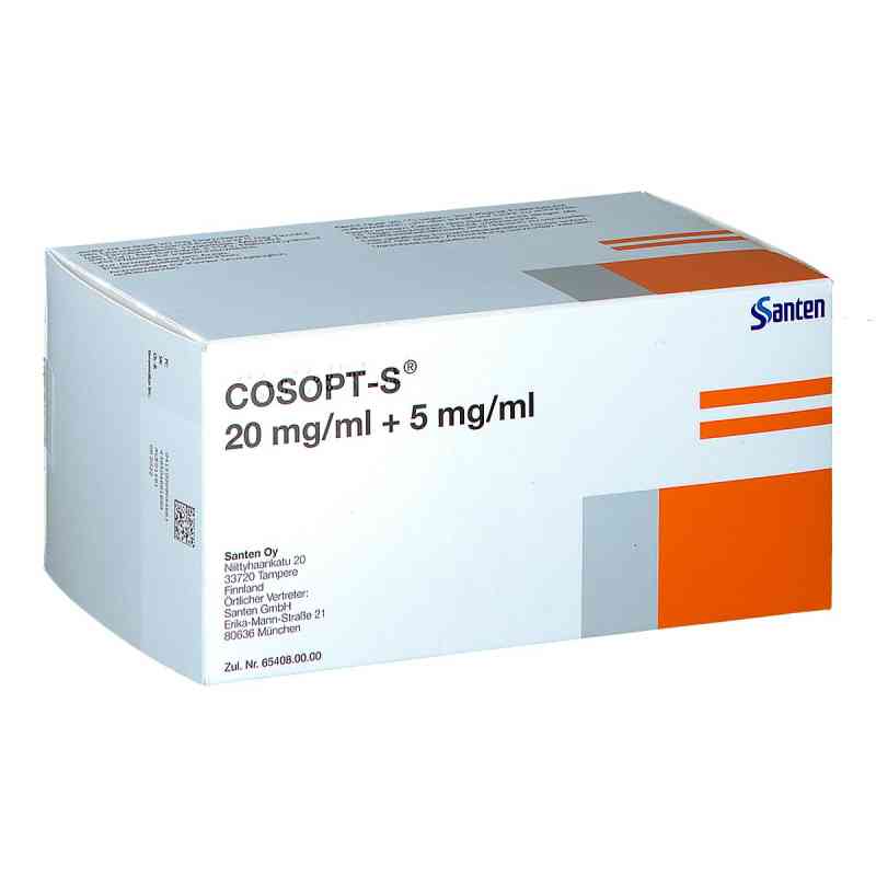 COSOPT-S 20mg/ml+5mg/ml Augentropfen 120X0.2 ml von Santen GmbH PZN 06964466