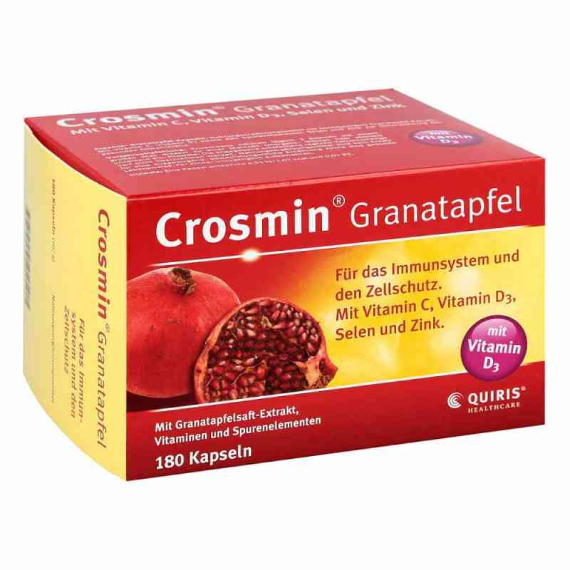 Crosmin Granatapfel Kapseln 180 stk von WIEWELHOVE GMBH&CO.KG PZN 01174883