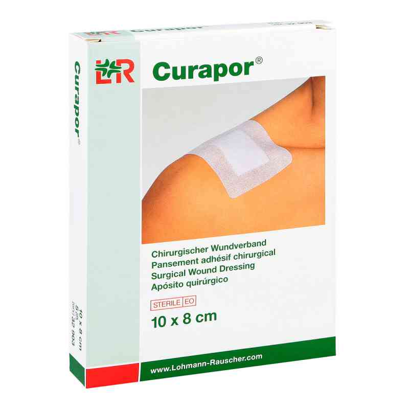 Curapor Wundverband steril chirurgisch 8x10 cm 5 stk von Lohmann & Rauscher GmbH & Co.KG PZN 10757052