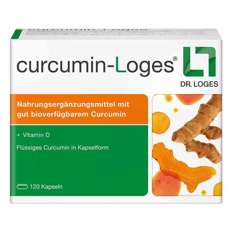 curcumin-Loges: Hoch bioverfügbare Curcumin Kapseln 120 stk von Dr. Loges + Co. GmbH PZN 10536670