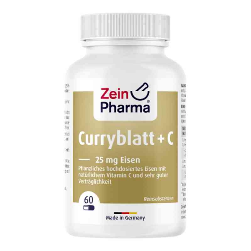 Curryblatt Eisen 25 Mg+c Kapseln 60 stk von Zein Pharma - Germany GmbH PZN 17885497