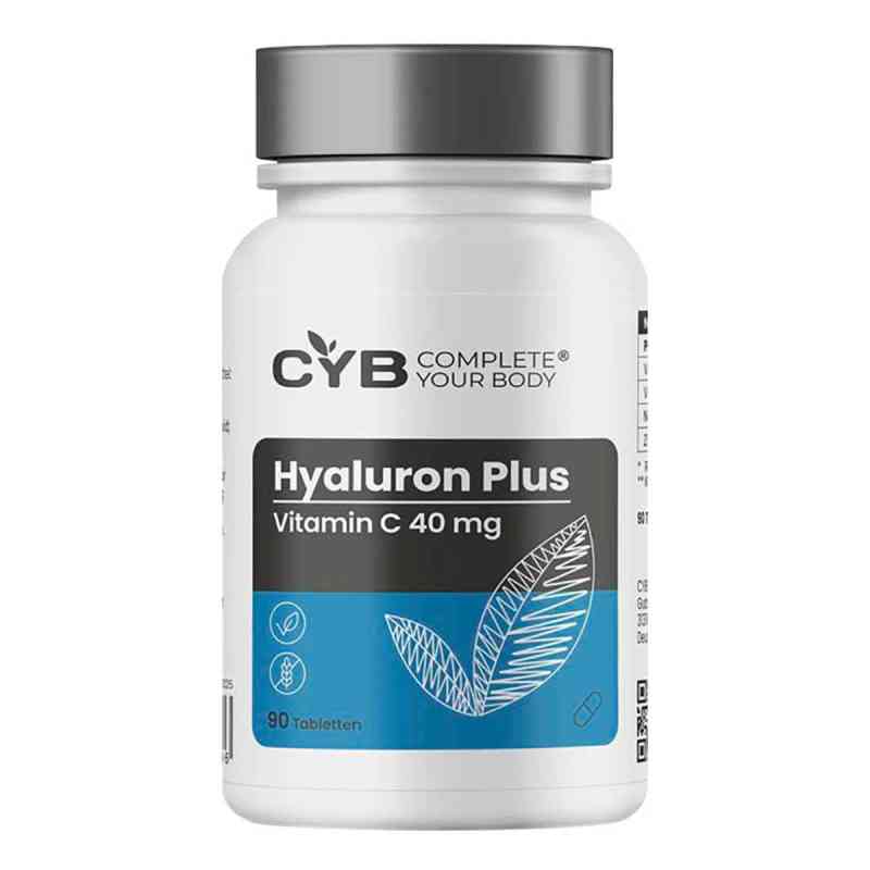 CYB® Hyaluron Plus Vitamin C + B12 + Zink Kapseln 90 stk von MedGoNET GmbH PZN 18492535