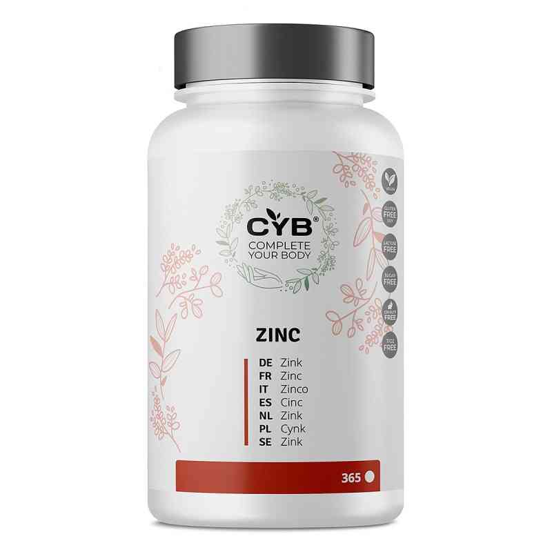 CYB® Zink 25 mg Tabletten 365 stk von MedGoNET GmbH PZN 18492512