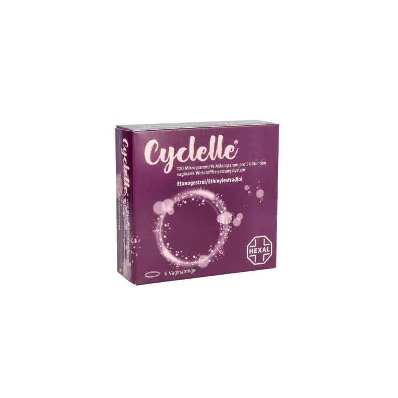 Cyclelle 120 [my]g/15 [my]g pro 24 Stunden Vaginal 6 stk von Hexal AG PZN 13814603