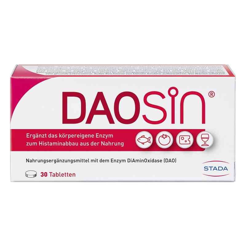 Daosin Tabletten zur Unterstützung des Histaminabbaus 30 stk von SCIOTEC DIAG.TECH.GMBH PZN 16790530