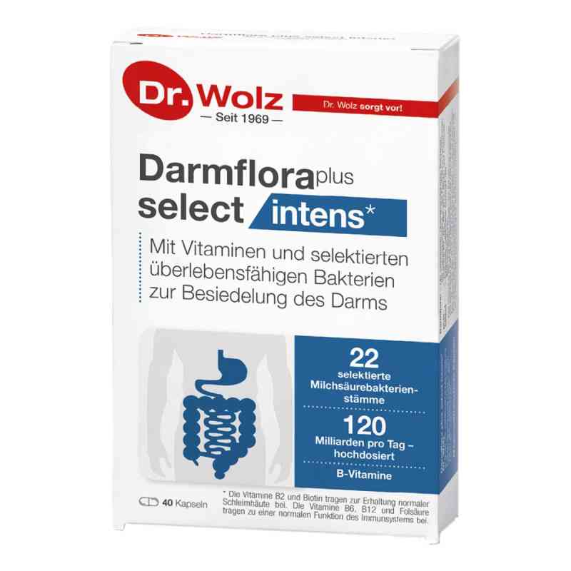 Darmflora plus select intens Kapseln 40 stk von Dr. Wolz Zell GmbH PZN 13839419