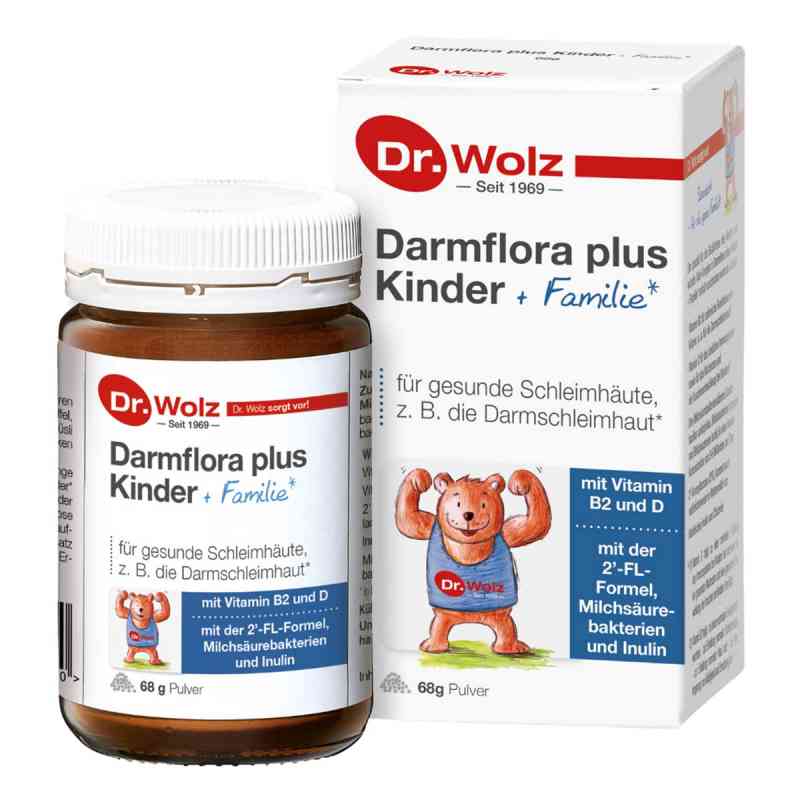 Darmflora plus Kinder+familie Pulver 68 g von Dr. Wolz Zell GmbH PZN 15397463