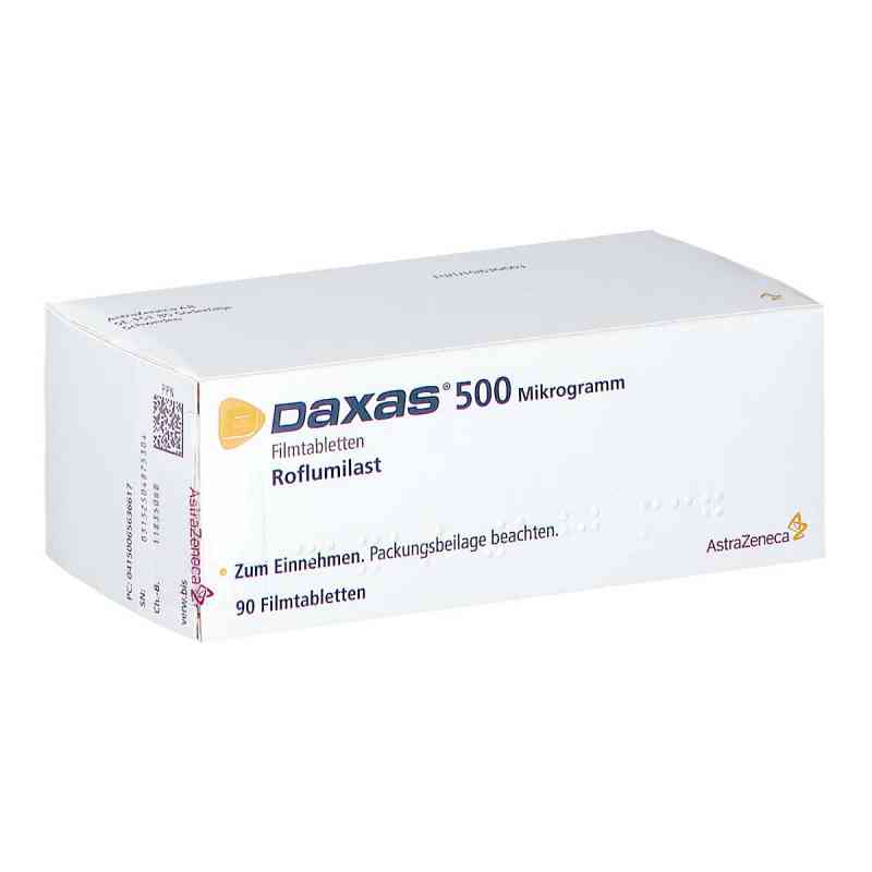 Daxas 500 [my]g Filmtabletten 90 stk von AstraZeneca GmbH PZN 06563661