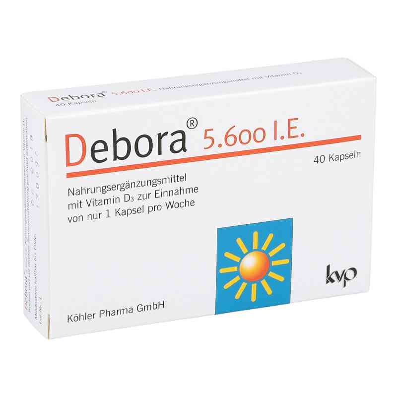 Debora 5.600 I.e. Kapseln 40 stk von Köhler Pharma GmbH PZN 11049736