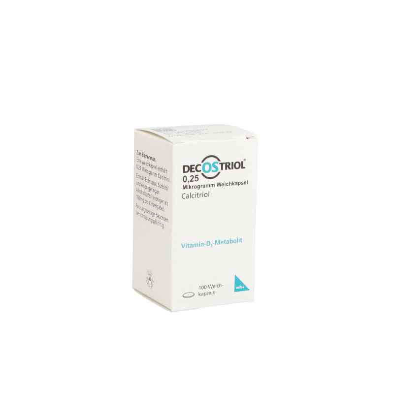 Decostriol 0,25 [my]g Weichkapseln 100 stk von MIBE GmbH Arzneimittel PZN 08890476