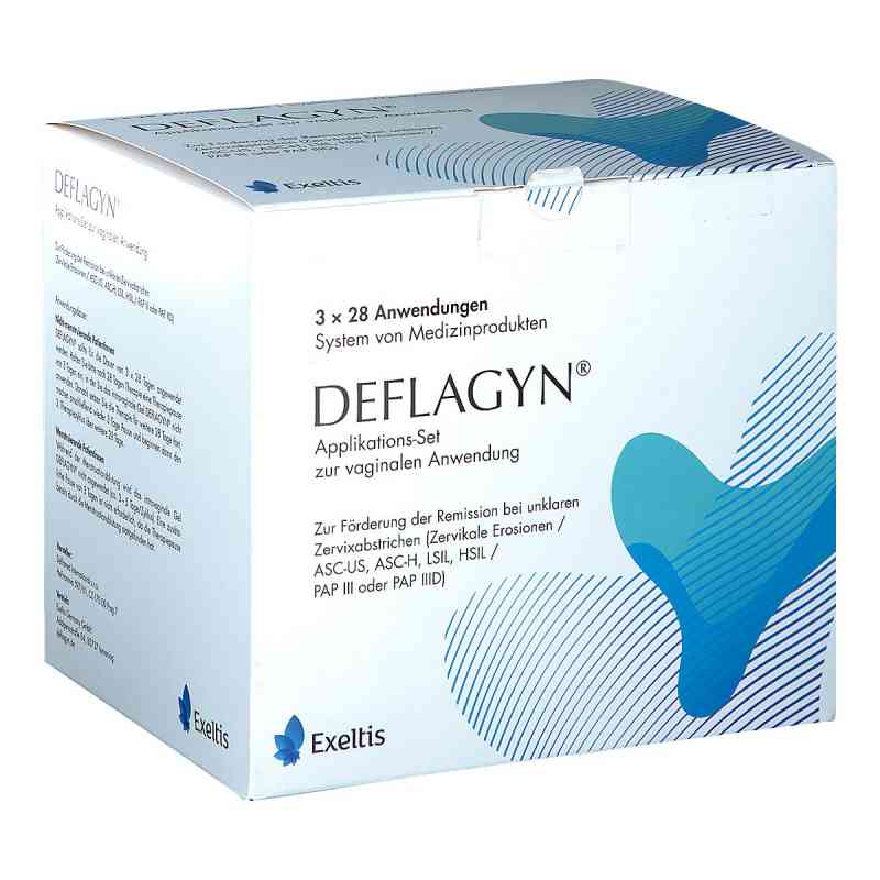 Deflagyn Set Vaginalgel + 3x28 Applikatoren 3X1 stk von Exeltis Germany GmbH PZN 16801989