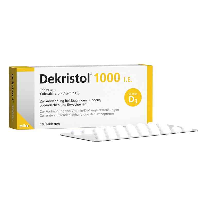 Dekristol 1.000 I.E. Tabletten 100 stk von MIBE GmbH Arzneimittel PZN 10068950
