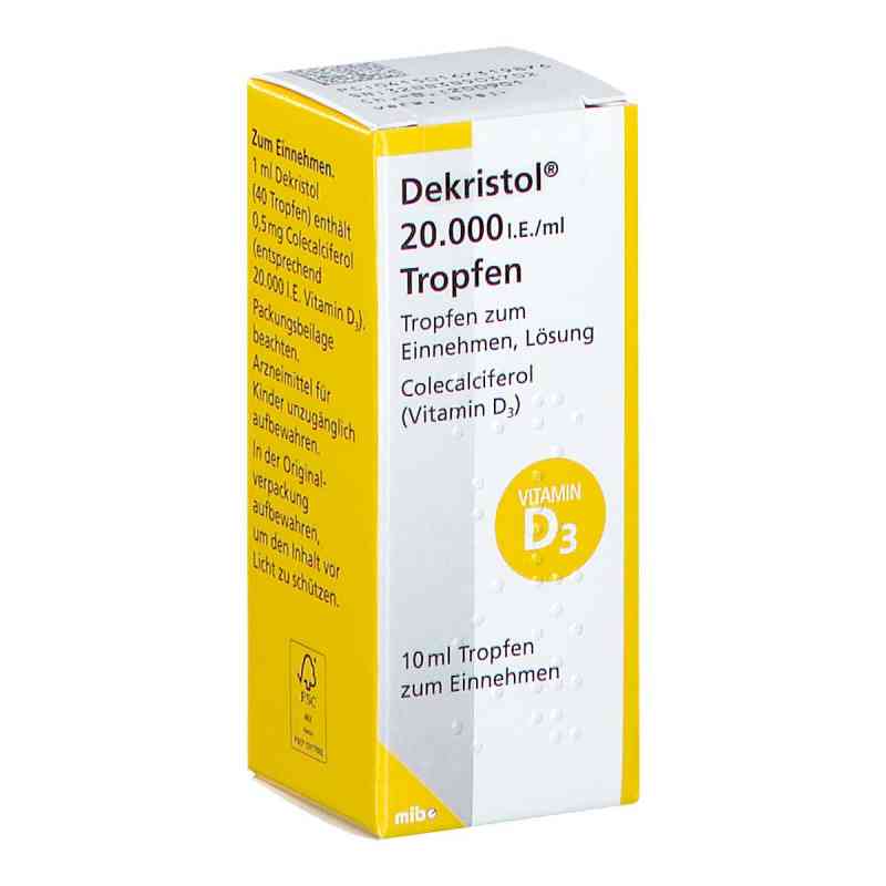 Dekristol 20.000 I.e./ml Tropfen 10 ml von MIBE GmbH Arzneimittel PZN 16731987