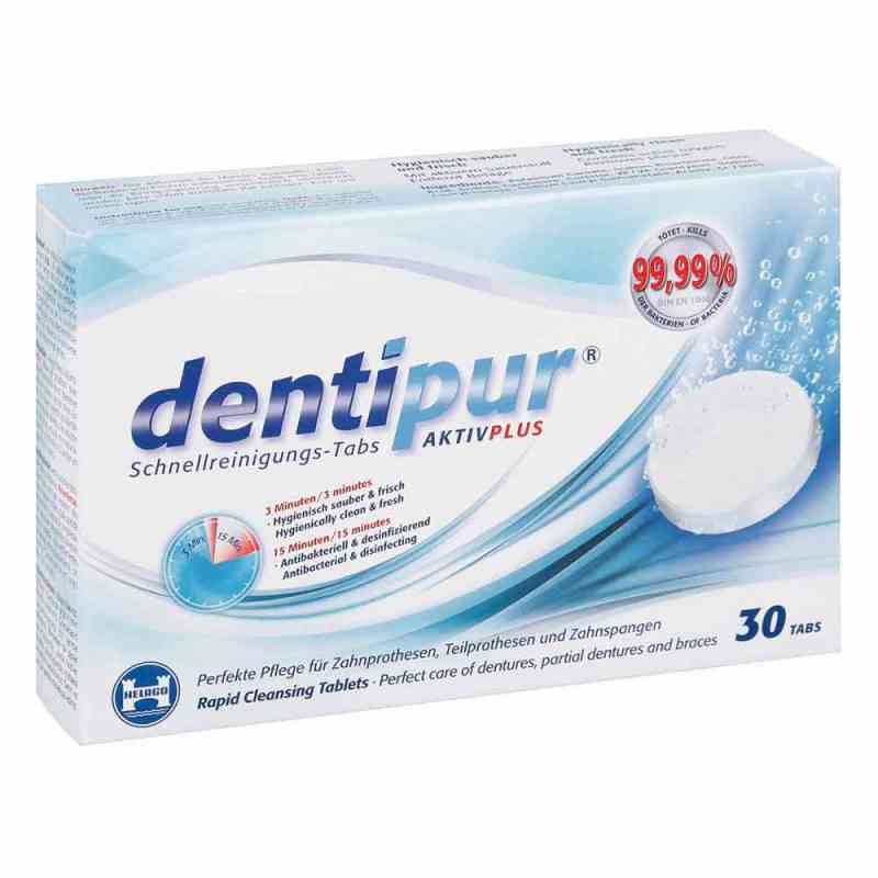 Dentipur Schnellreinigungs-tabletten 30 stk von Helago-Pharma GmbH & Co. KG PZN 10031958