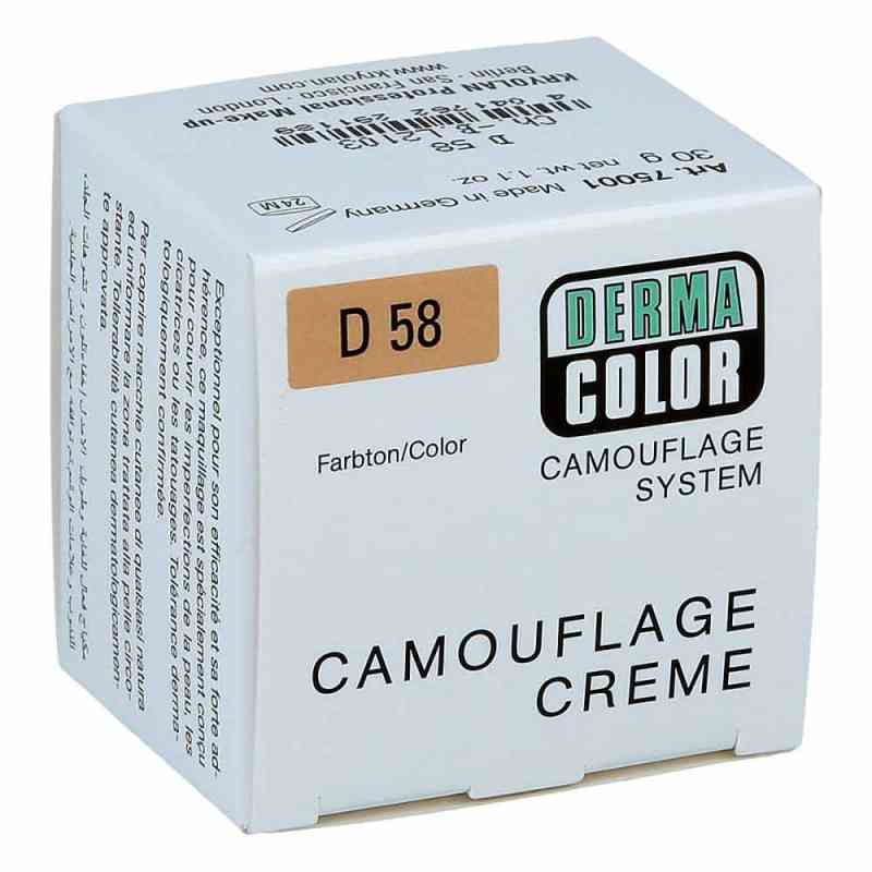 Dermacolor Camouflage Creme D58 30 g von Kryolan GmbH PZN 15819579
