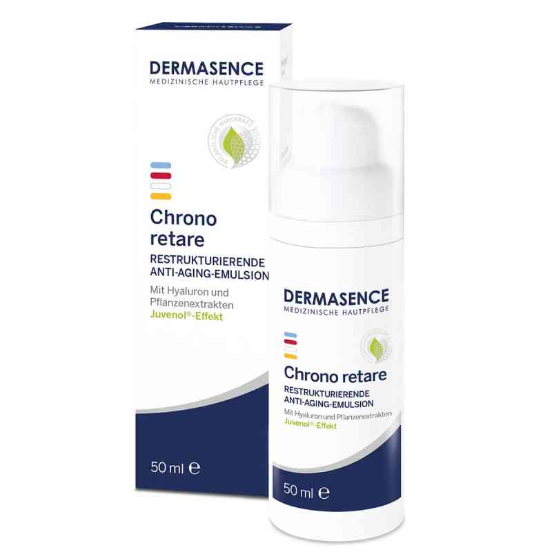 Dermasence Chrono Retare Restrukturierende Anti-Aging Emulsion 50 ml von Medicos Kosmetik GmbH & Co. KG PZN 18338337