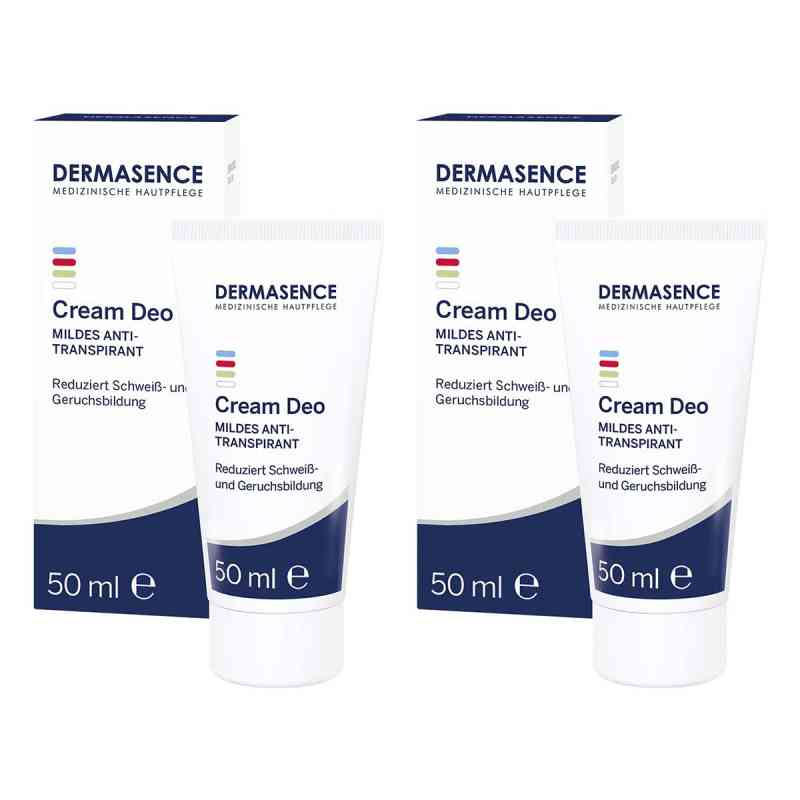 Dermasence Cream Deo 2x50 ml von Medicos Kosmetik GmbH & Co. KG PZN 08104497