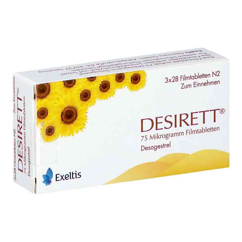 Desirett 75 Mikrogramm Filmtabletten 3X28 stk von Exeltis Germany GmbH PZN 01825808