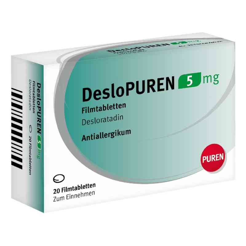 DesloPUREN 5 mg Filmtabletten 20 stk von PUREN Pharma GmbH & Co. KG PZN 16861744