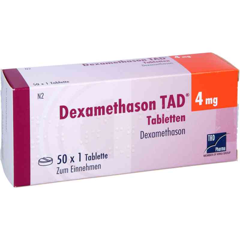 Dexamethason Tad 4 mg Tabletten 50 stk von TAD Pharma GmbH PZN 13754373