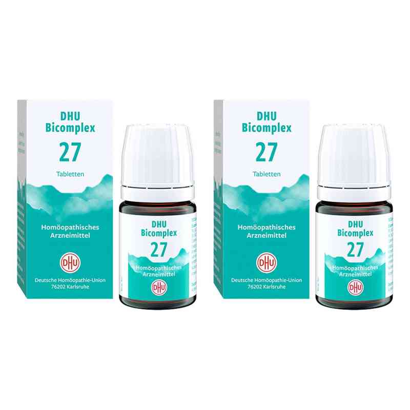 DHU Bicomplex 27 Tabletten 2x150 stk von DHU-Arzneimittel GmbH & Co. KG PZN 08104549