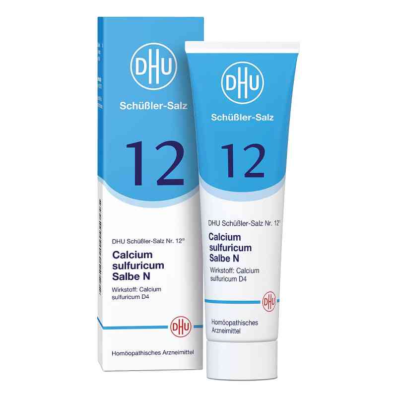 DHU Schüßler-Salz Nummer 12 Calcium sulfur. N D4 Salbe 50 g von DHU-Arzneimittel GmbH & Co. KG PZN 03965838