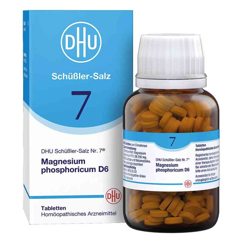 DHU Schüßler-Salz Nummer 7 Magnesium phosphoricum D6 Tabletten 420 stk von DHU-Arzneimittel GmbH & Co. KG PZN 06584137