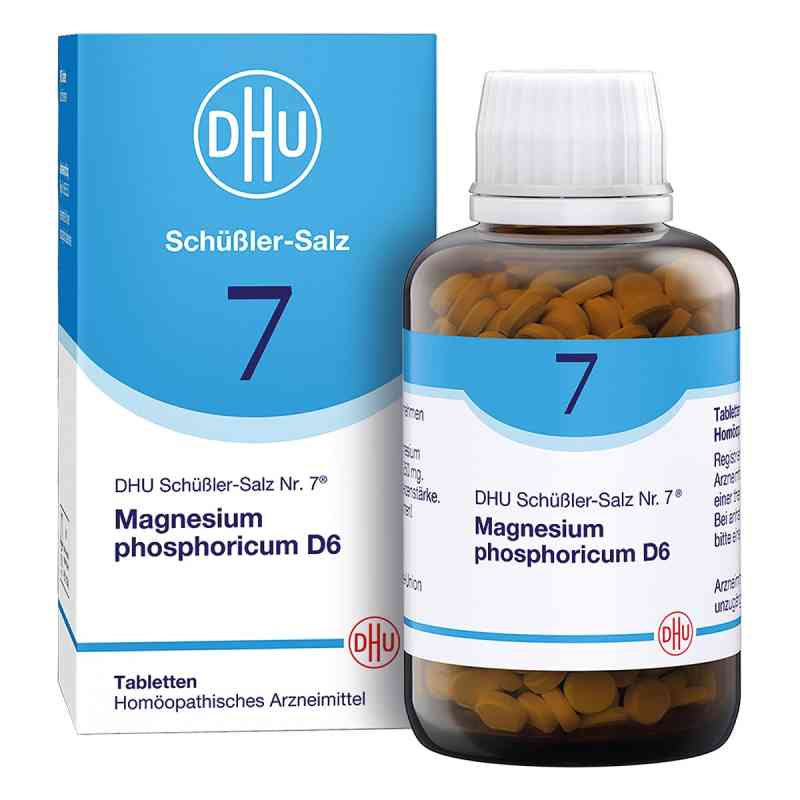 DHU Schüßler-Salz Nummer 7 Magnesium phosphoricum D6 Tabletten 900 stk von DHU-Arzneimittel GmbH & Co. KG PZN 18182645