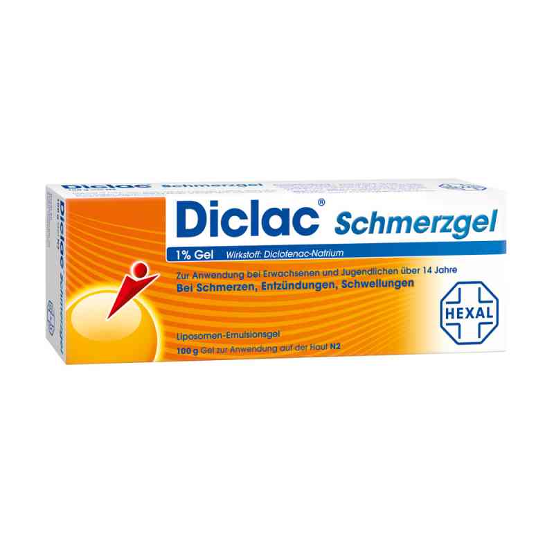 Diclac Schmerzgel 1% 100 g von Hexal AG PZN 03424841