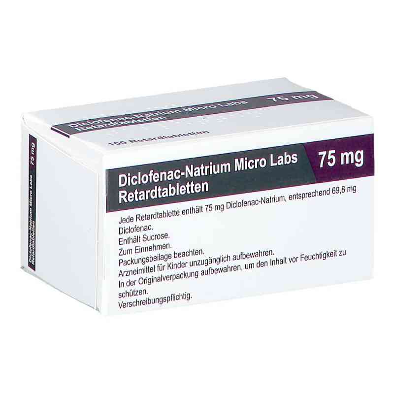 Diclofenac-Natrium Micro Labs 75mg 100 stk online kaufen