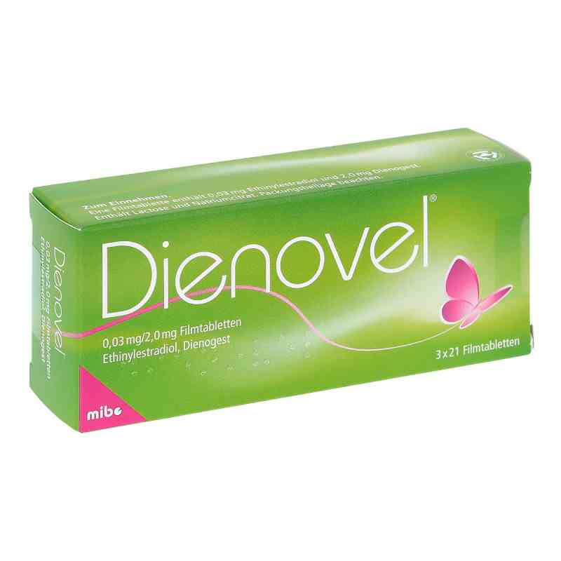 Dienovel 0,03mg/2,0mg 3X21 stk von MIBE GmbH Arzneimittel PZN 09739534