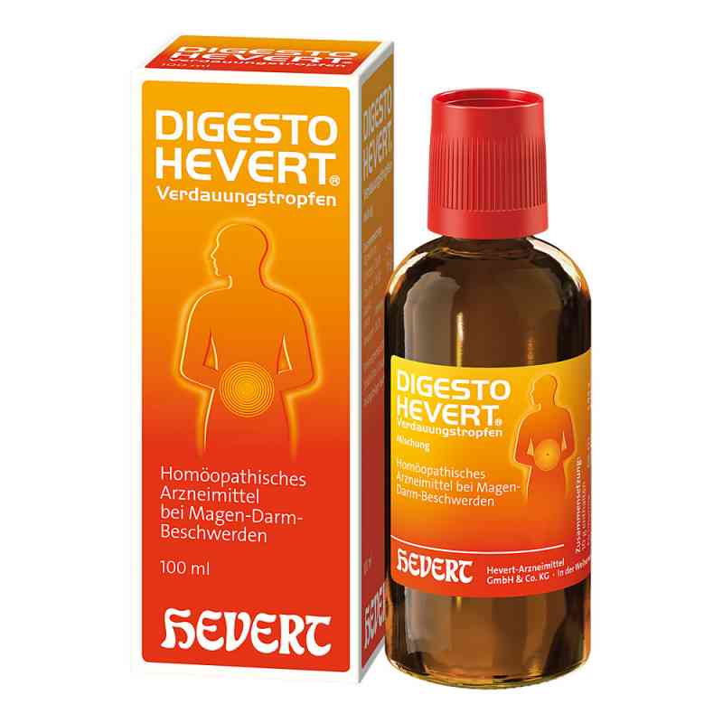 Digesto Hevert Verdauungstropfen 100 ml von Hevert Arzneimittel GmbH & Co. K PZN 11110269