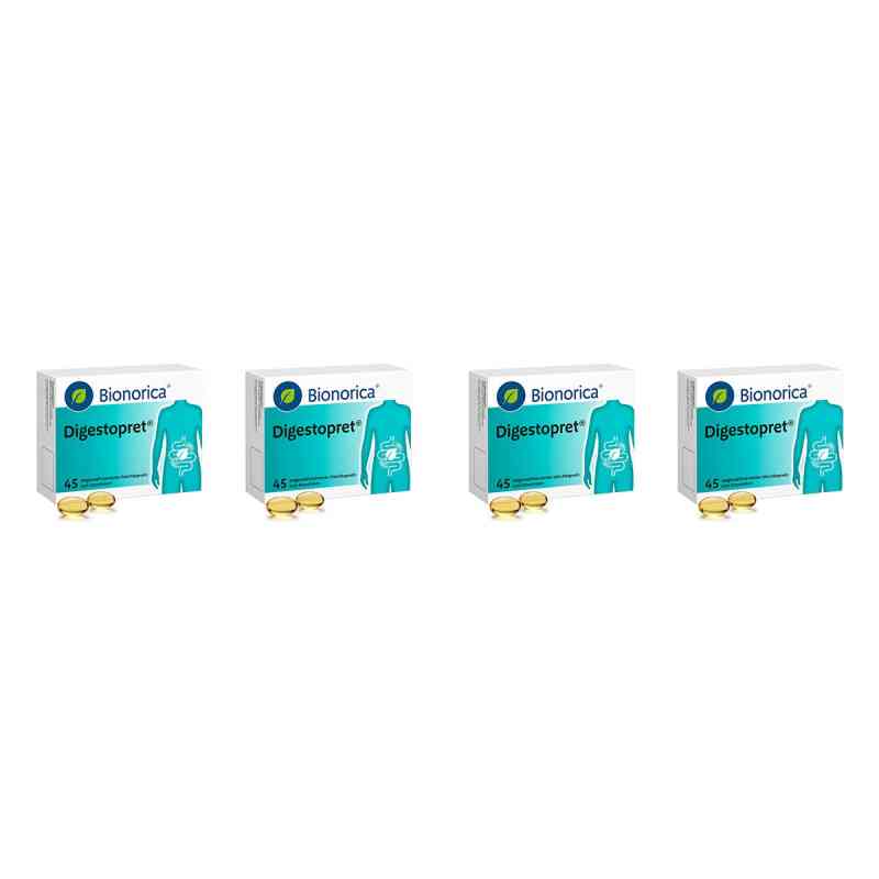 Digestopret Magensaftresistente Weichkapseln 4x45 stk von Bionorica SE PZN 08106385