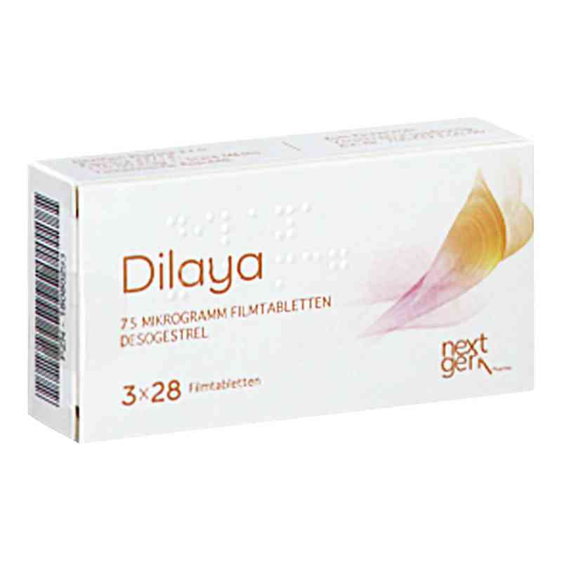 Dilaya 75 Mikrogramm Filmtabletten 3X28 stk von NextGen Pharma s.r.o. PZN 18080293