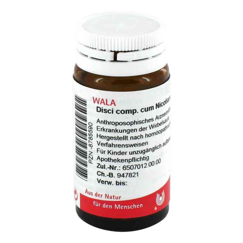 Disci Comp. cum Nicotiana Globuli 20 g von WALA Heilmittel GmbH PZN 08785590