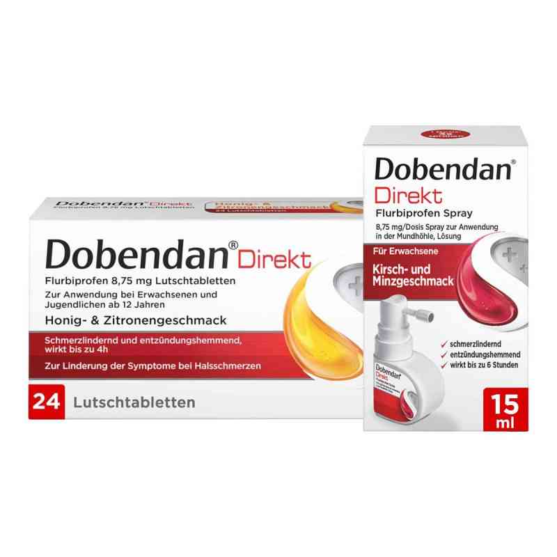Dobendan Direkt Set gegen starke Halsschmerzen 1 stk von Reckitt Benckiser Deutschland GmbH PZN 08100449