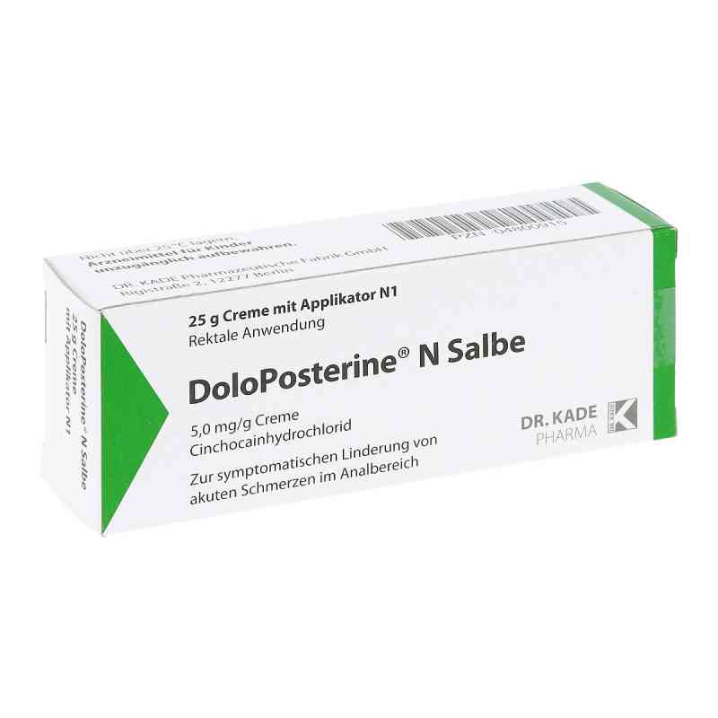 Doloposterine N Salbe 25 g von DR. KADE Pharmazeutische Fabrik GmbH PZN 04800915