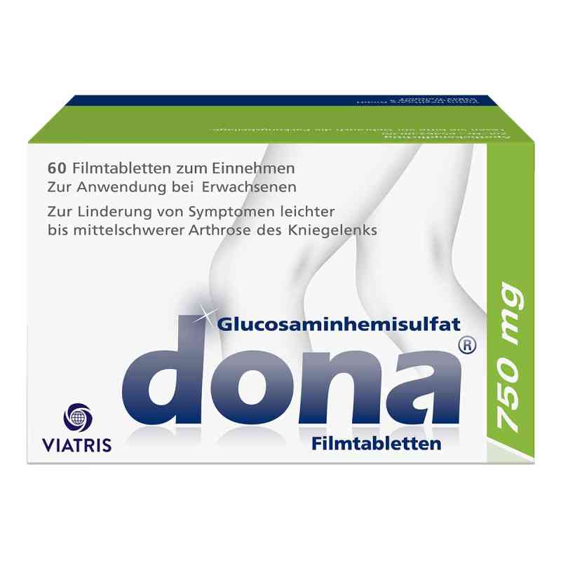Dona 750 mg: Kniearznei bei Arthrose, hochdosiertes Glucosamin 60 stk von Cooper Consumer Health Deutschland GmbH PZN 02334389