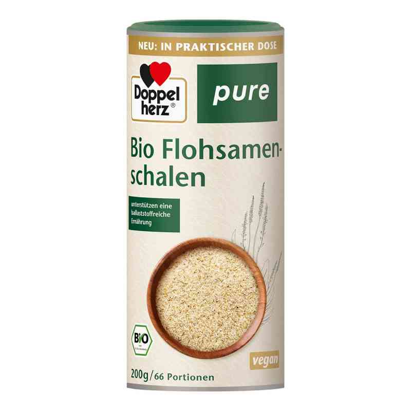Doppelherz Bio Flohsamenschalen Pure Pulver 200 g von Queisser Pharma GmbH & Co. KG PZN 17974309