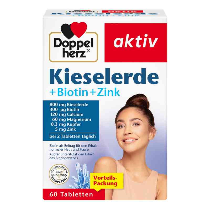 Doppelherz Kieselerde + Biotin Tabletten 60 stk von Queisser Pharma GmbH & Co. KG PZN 00263432